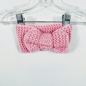 Handmade Crochet Bow Headband Wrap